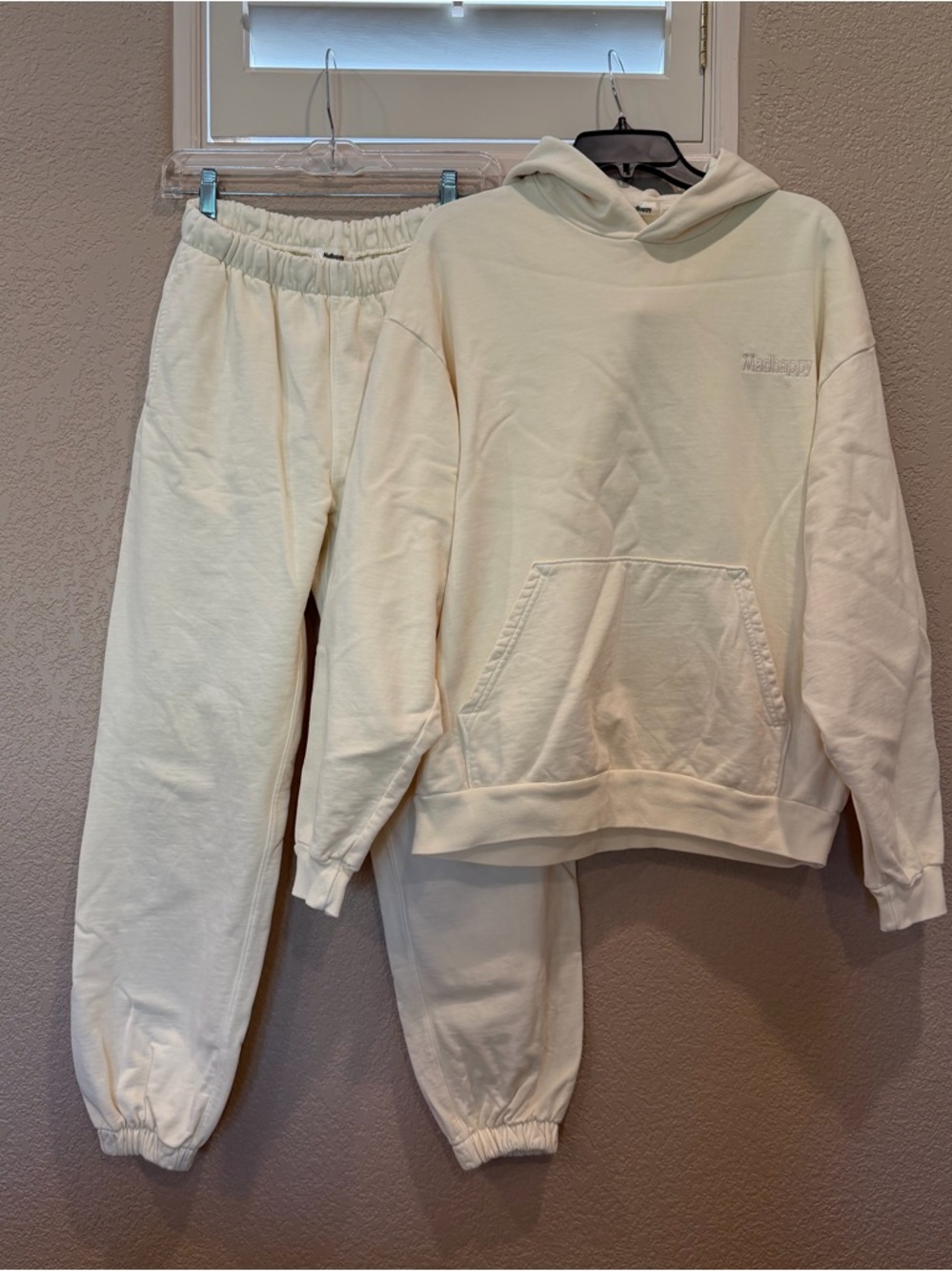 Madhappy Butter Yellow Hoodie & Sweatpants Set